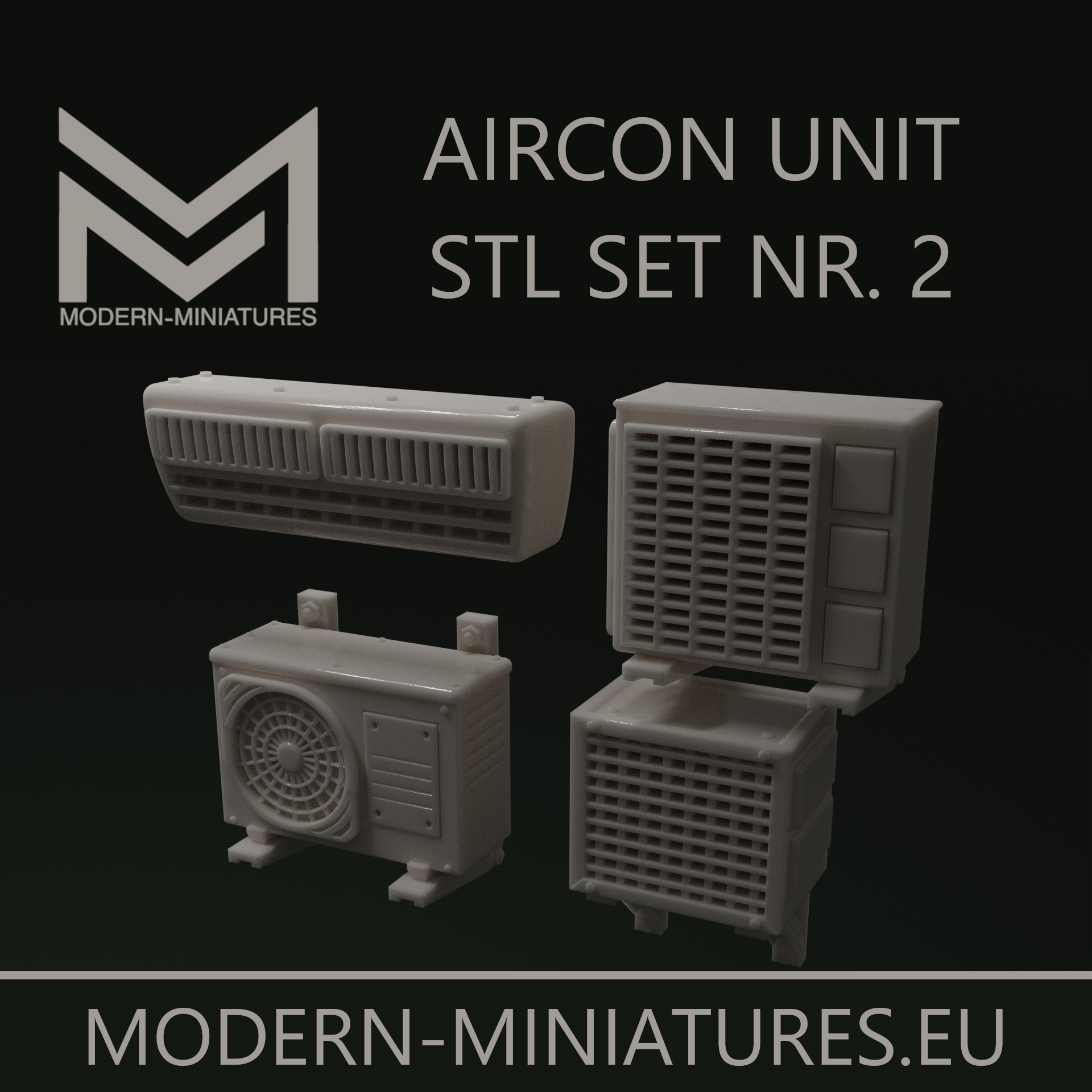 Aircon Units set 2 / AC units